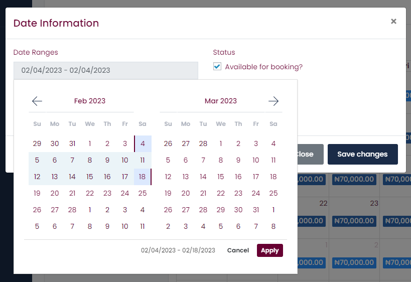 How to Block Dates On Your 99Keys Calendar Easily & Quickly